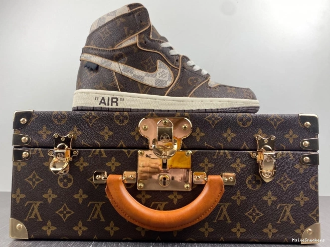 MaikeSneakers x Air Jordan 1 LV OFF-WHITE 0812